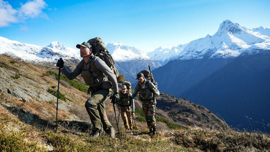 Which hunting backpack can conquer the harsh mountain hunts of southeastern Alaska?