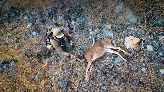 Moxule elk hunting backpack gear for deer meat hauling