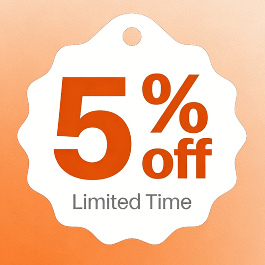 Up to 5% off