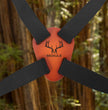 Moxule binocular harness chest pad, deer logo hunting bino pack gear