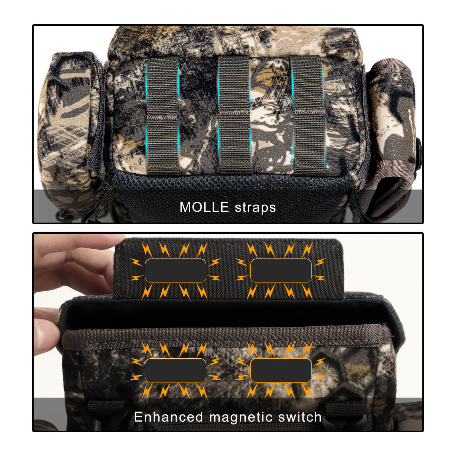 Moxule Binocular Harness - Camo
