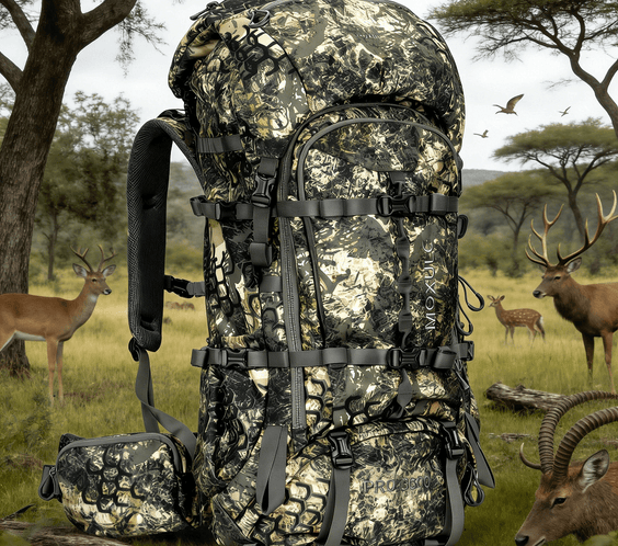 The MOXULE PRO 3600 biomimetic camouflage hunting backpack offers excellent concealment