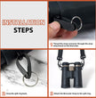 High precision binocular strap connector for outdoor hunting and travel