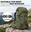 Moxule Replacement Buckles Compatible With Moxule Hunting Backpack & Bino Harness