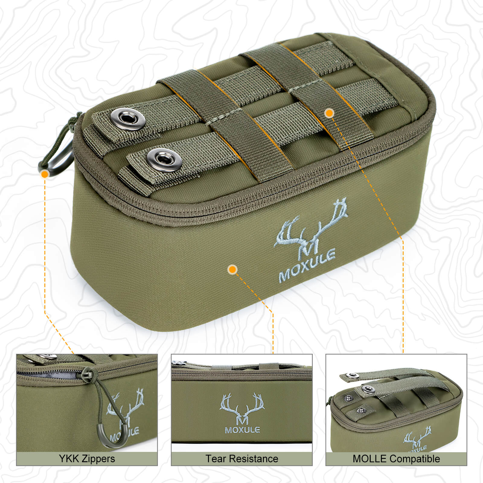 Moxule Binocular Harness Bottom Pouch