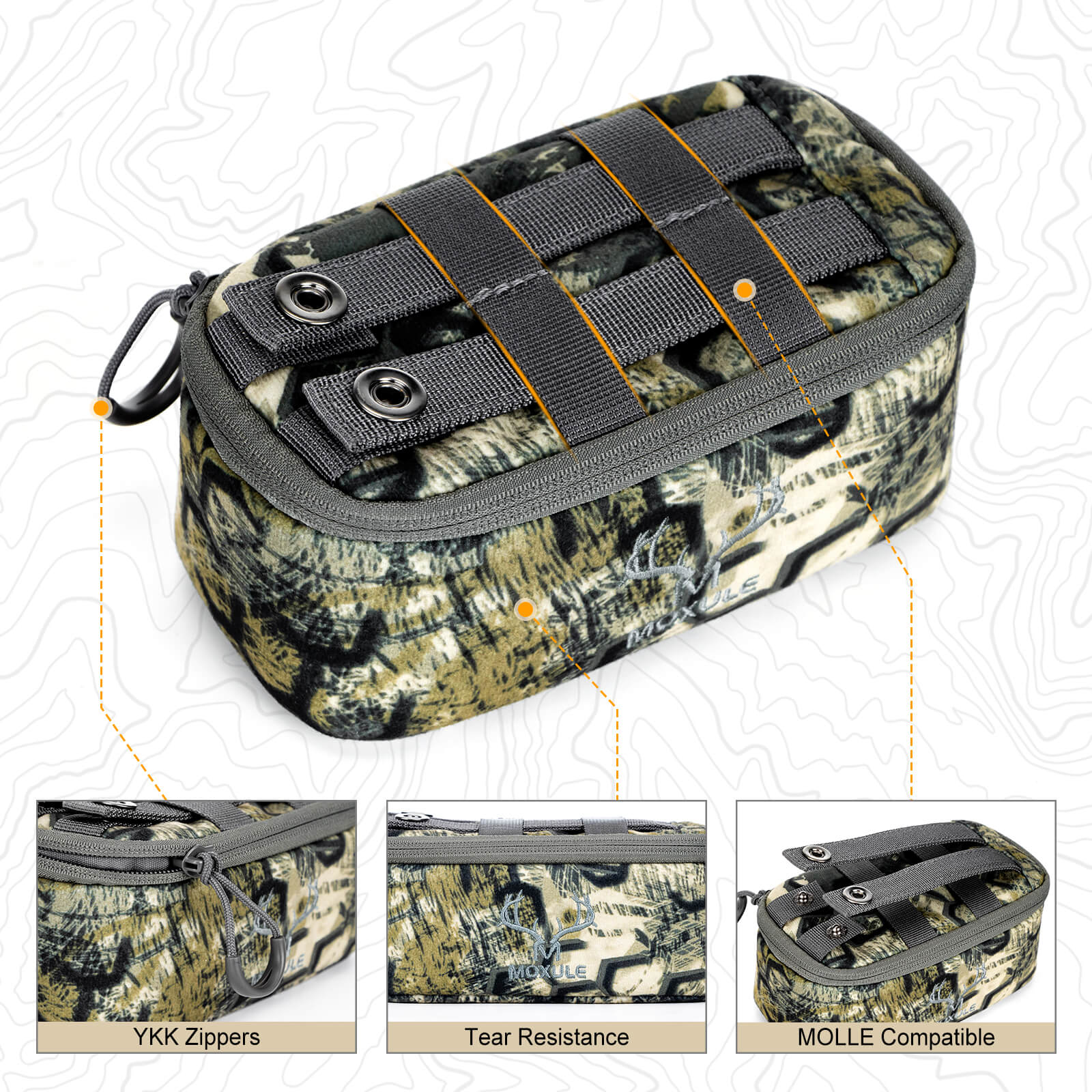 Moxule Binocular Harness Bottom Pouch