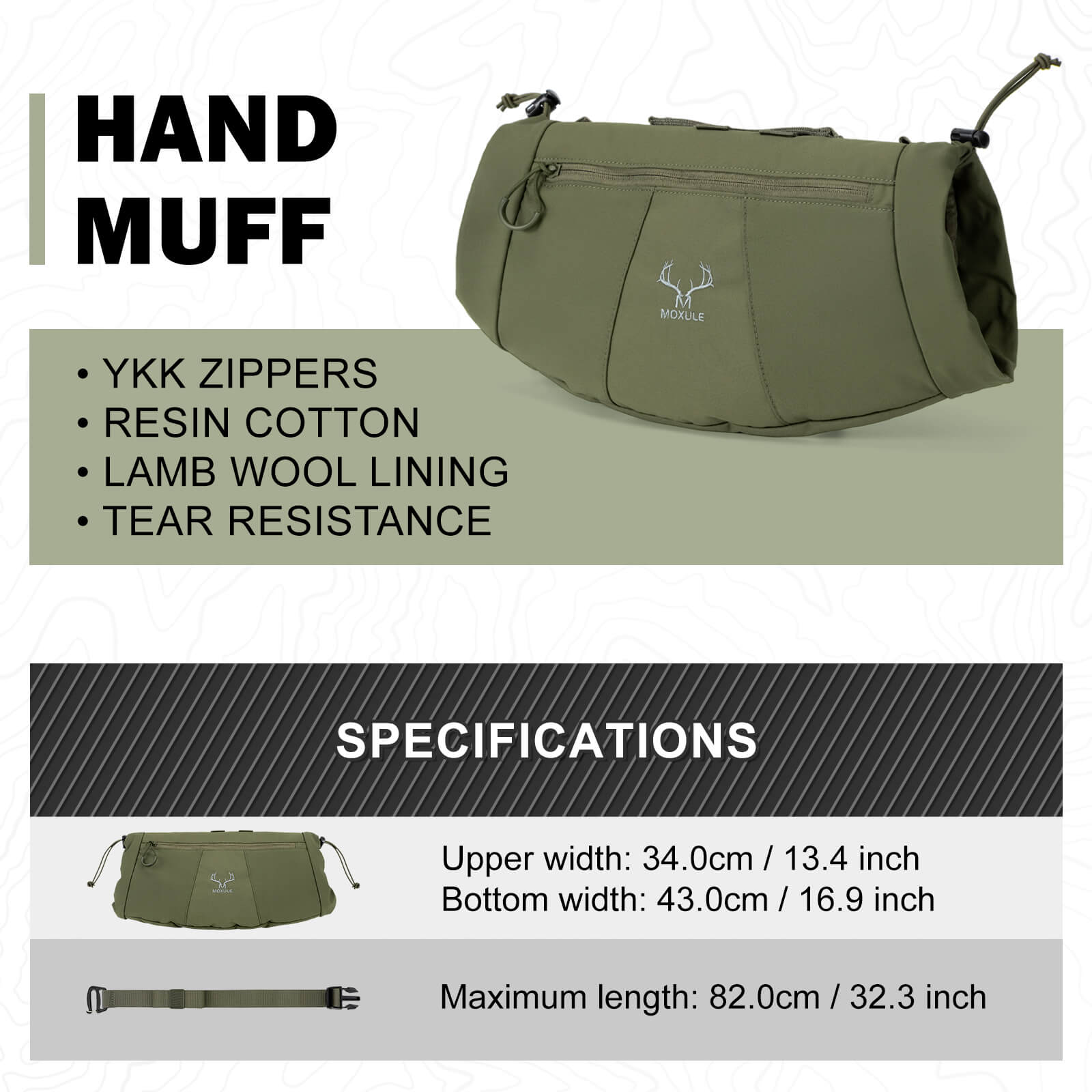 Hunting Hand Warmer Muff - An essential for hunting in cold