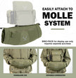 Moxule Olive Hand Muff  MOLLE Compatible, Standalone/Expanded Use for Hunting