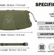 Moxule hunting hand muff waist pack, warm insulated hand warmer bag with YKK zippers for outdoor hunting