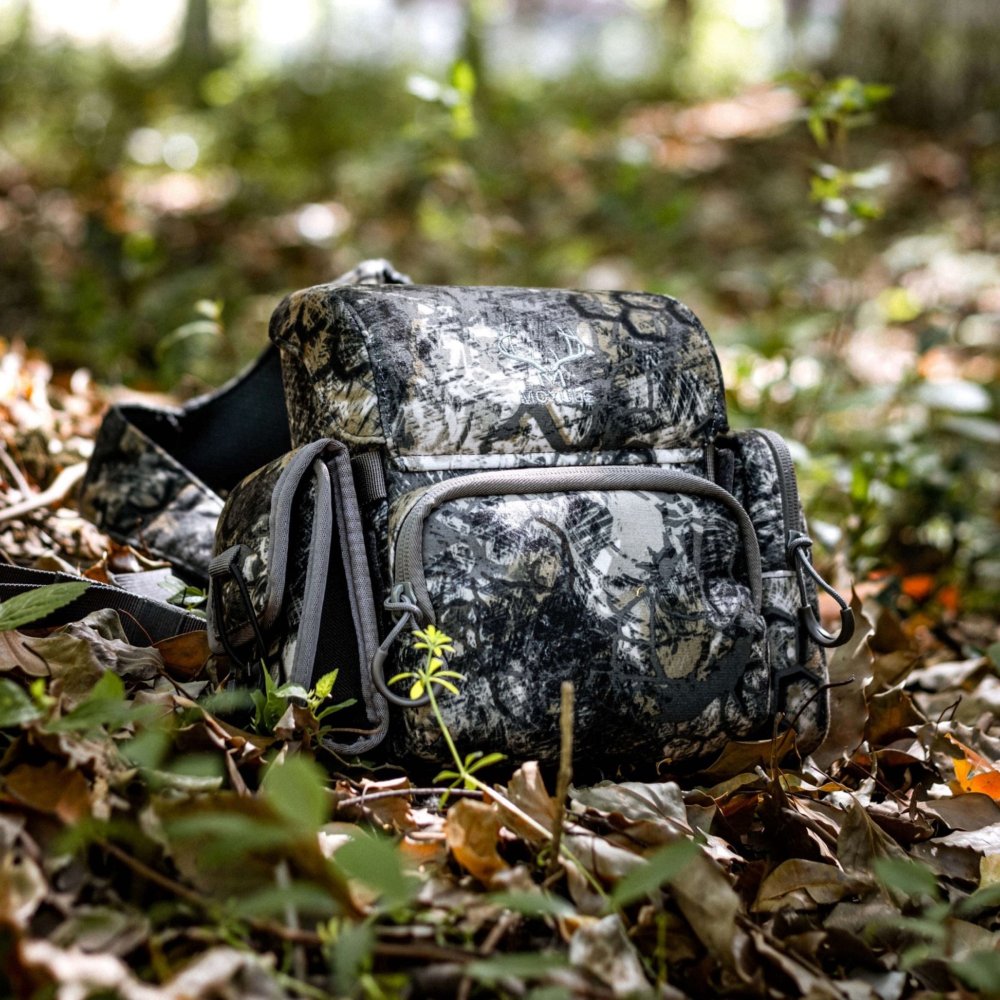 Moxule Camouflage Hunting Waist Pack | Rugged Outdoor Gear Bag for Hunting