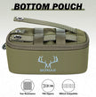 Moxule Olive Bottom Pouch – MOLLE Compatible Hunting Gear Storage