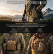 Moxule MOLLE radio pouch modular multi‑attachment system. Securely mount to binocular harness, tactical chest rig or waist belt for all‑day backcountry hunting.