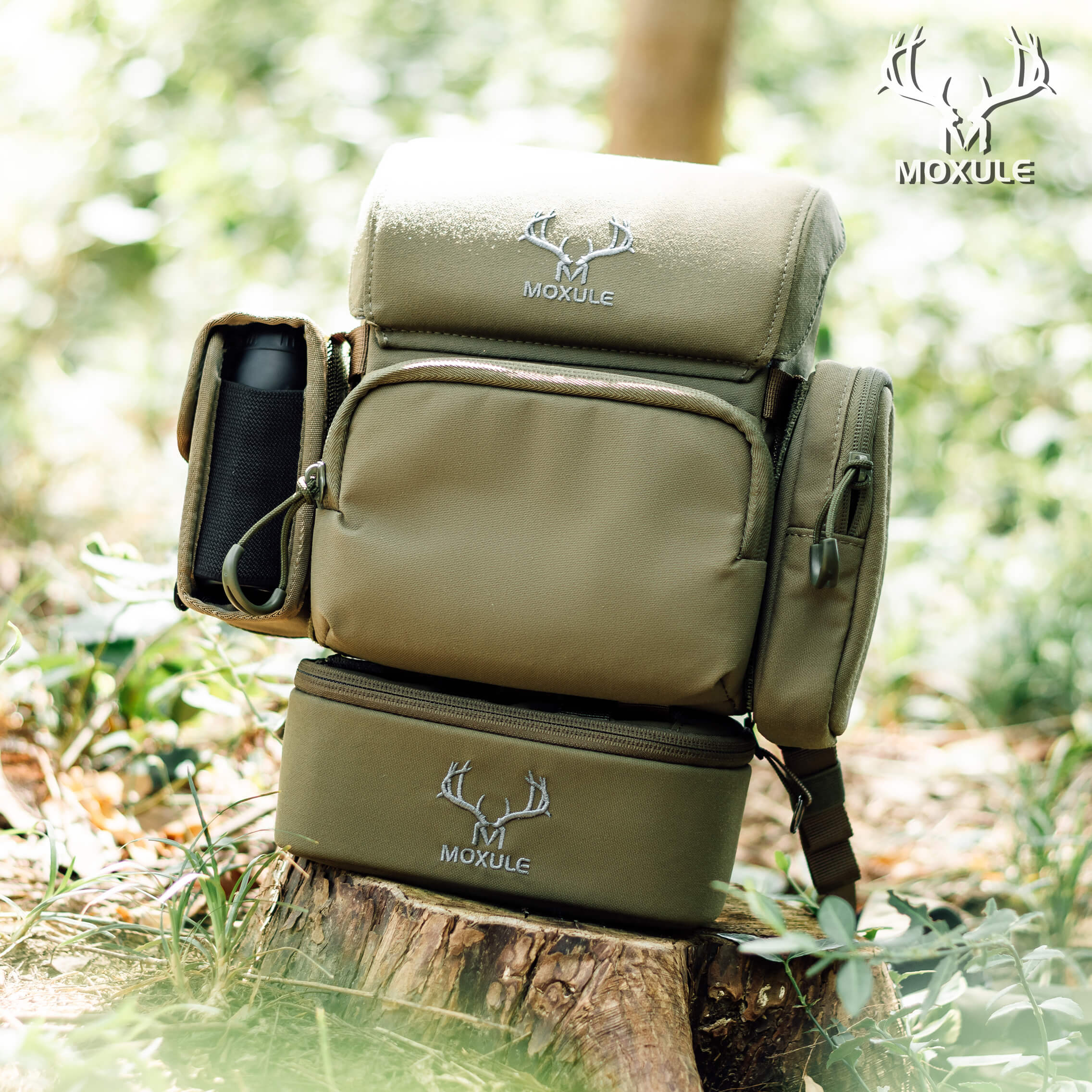 Moxule Binocular Harness Bottom Pouch