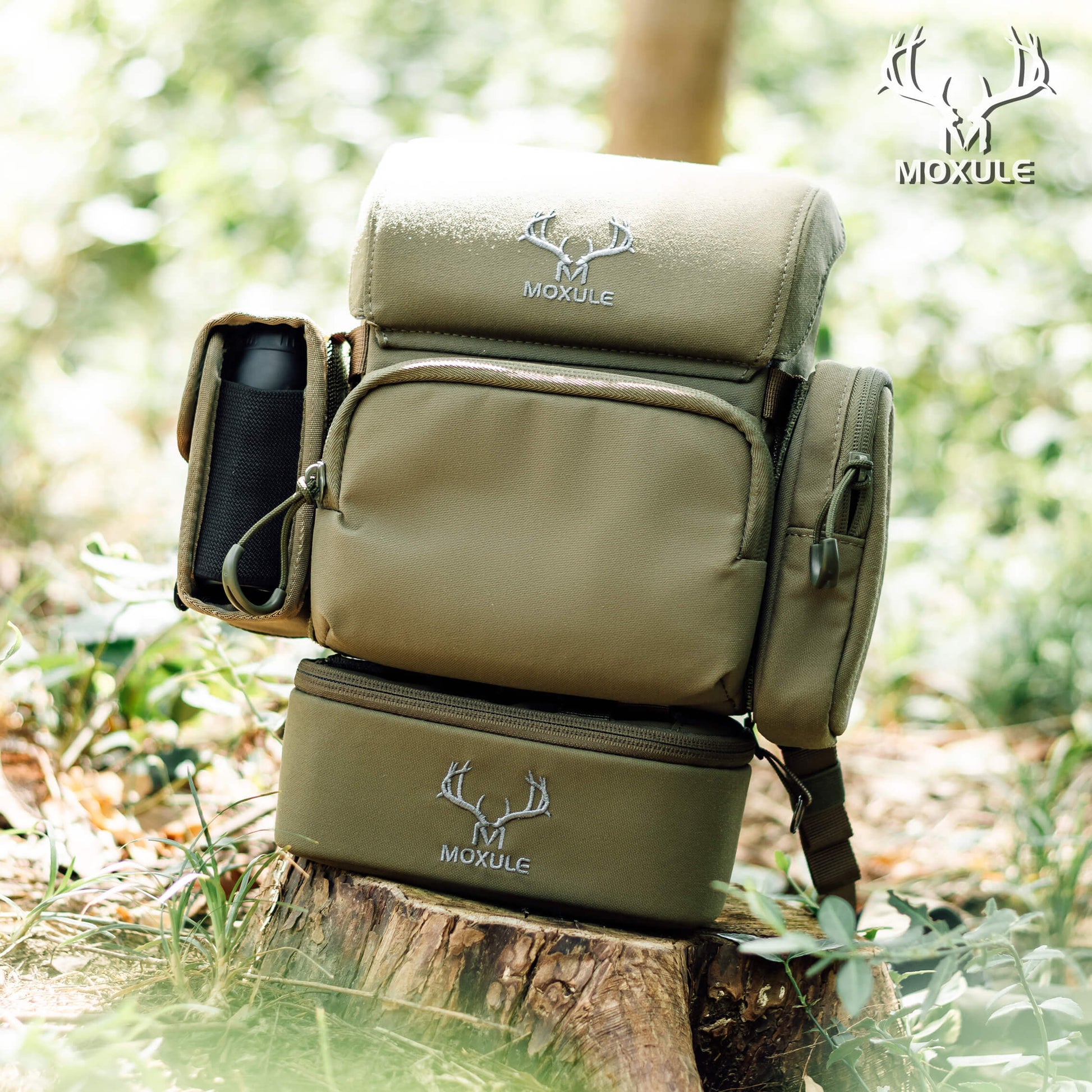 Moxule Binocular Harness Bottom Pouch