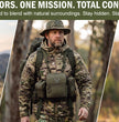 Moxule hunting binocular chest pack three color options, camouflage, olive green, coyote tan for outdoor hunters