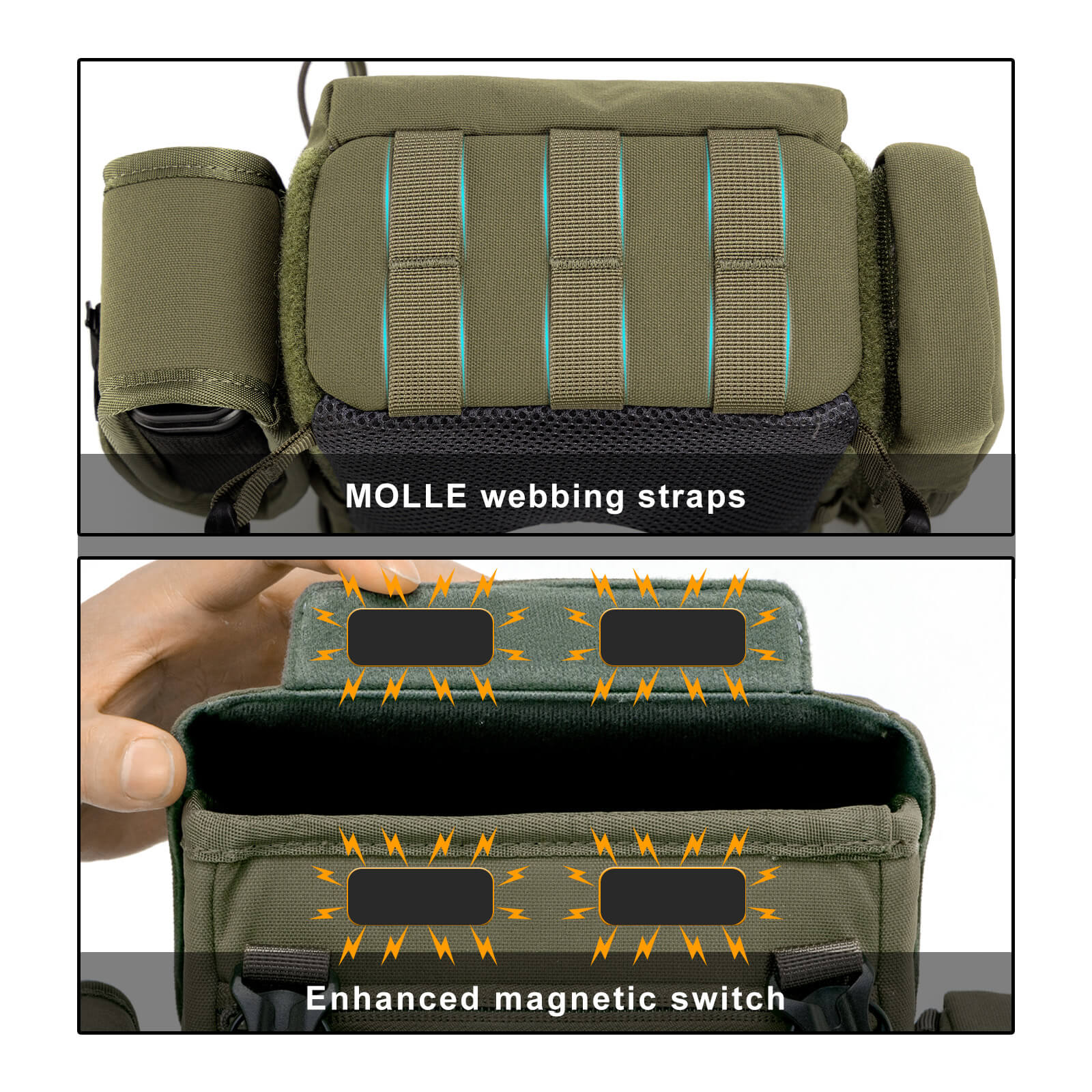 Bino Pack & Bottom Pouch Combo