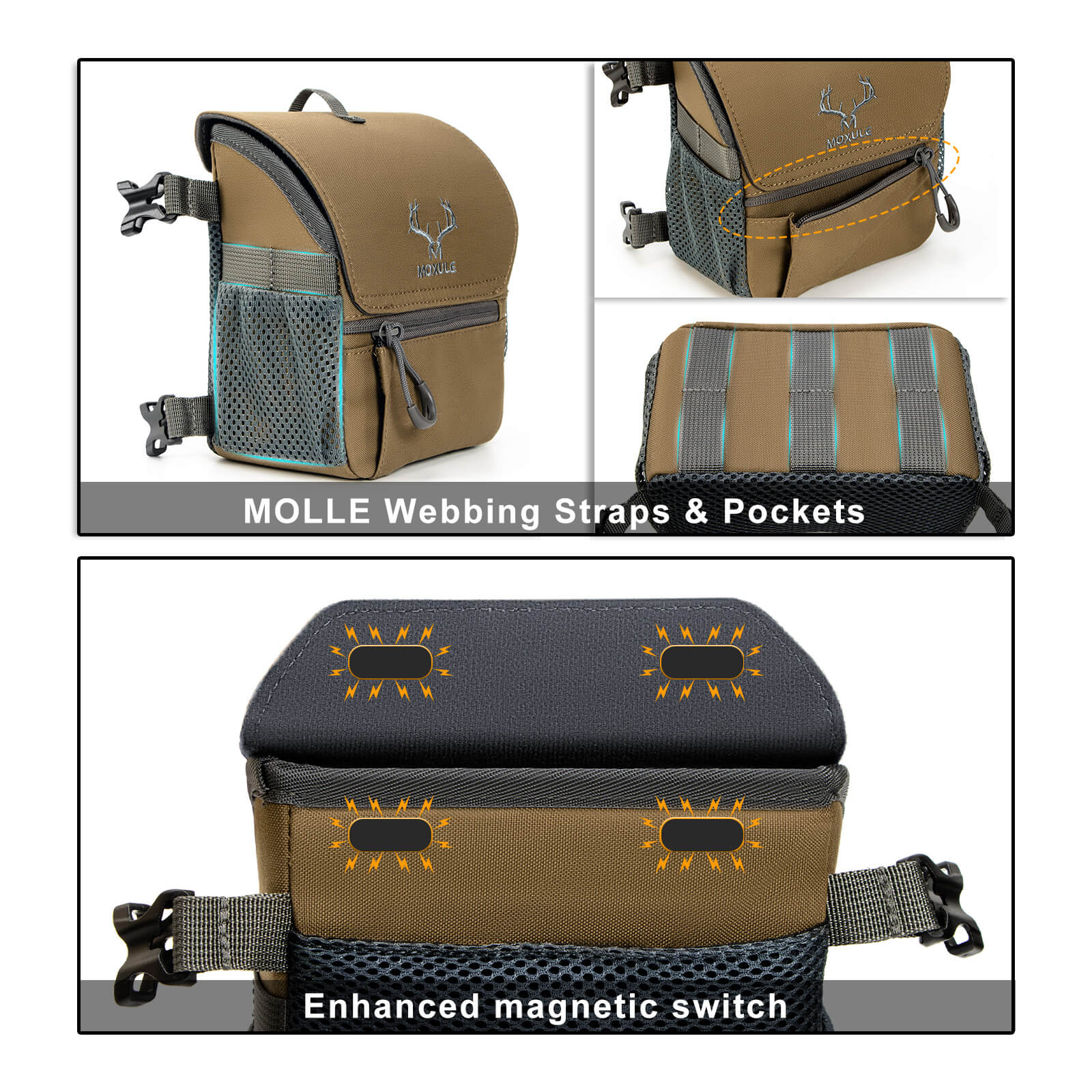 Bino Pack & Bottom Pouch Combo