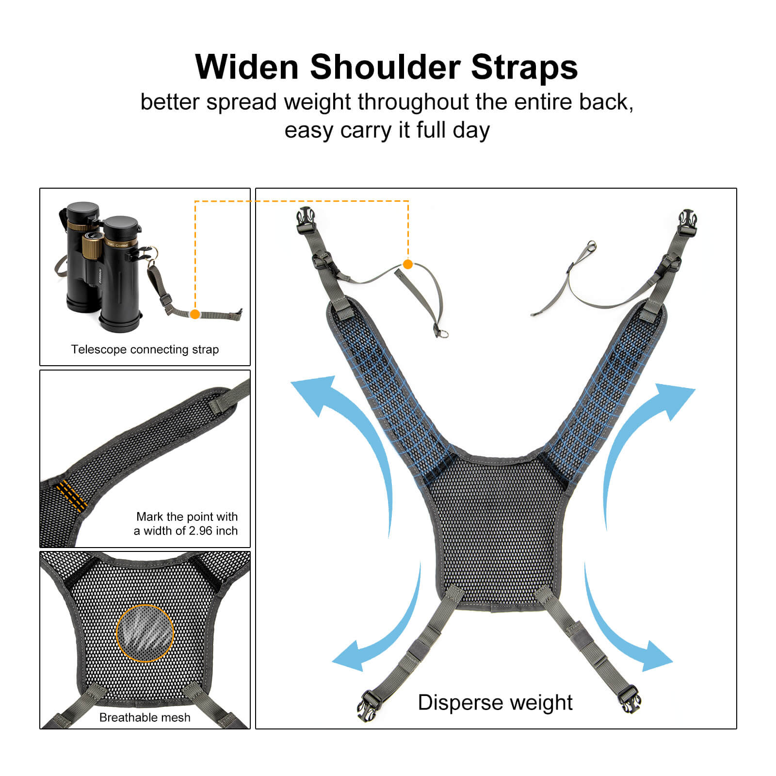 Bino Pack & Bottom Pouch Combo