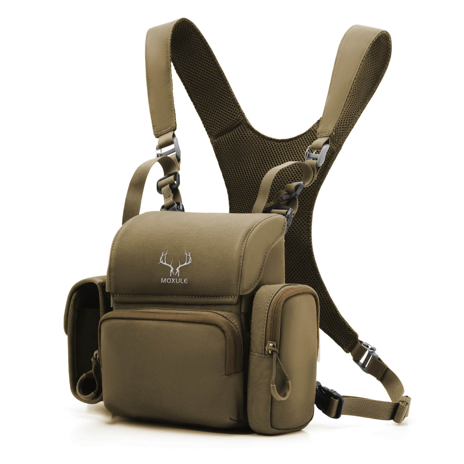Moxule Binocular Harness - Wolf Brown