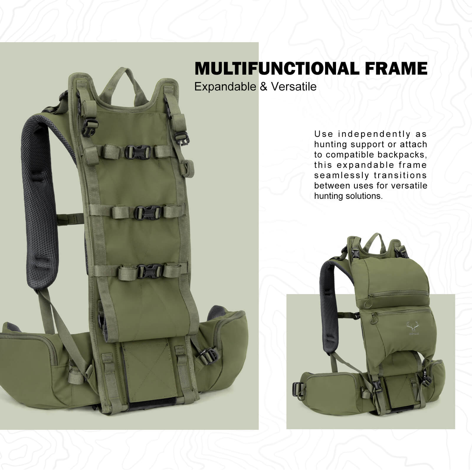 Moxule Pro Hunting Backpack Frame
